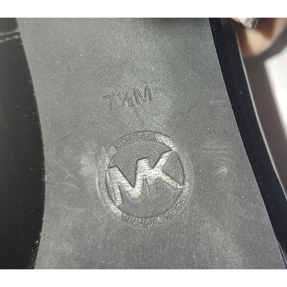 MICHAEL Michael Kors Erika Platform Peep Toe Pumps Size 7.5 - Picture 9 of 10